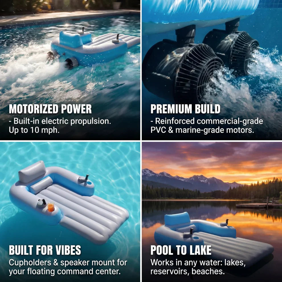 Floatzy™ Motorized Water Lounger