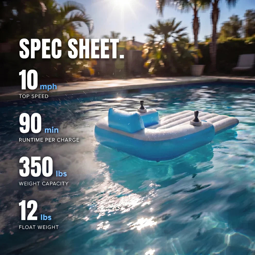 Floatzy™ Motorized Water Lounger